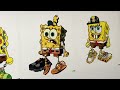 A.I. Vs Pro Artist - Drawing SpongeBob In 4 Different Styles | STiCKY Art