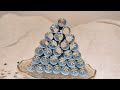 DIY How to make CHRISTMAS TREE from empty toilet paper rolls recycling eco-friendly. NEW YEAR 2023