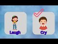 Opposite Words Vocabulary || Opposite Words in English || Children learning videos