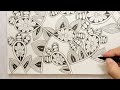 How To Draw Zentangle Art For Beginners