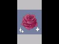 Cara menggambar mawar dengan ibisPaint X