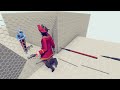 GROUP IMPACT THROUGH THE GRATE | TABS - Totally Accurate Battle Simulator
