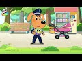 Police Chase | Obstacle Run | Educational Videos | Kids Cartoons | Sheriff Labrador | BabyBus