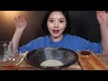 ENG SUB)Kongguksu Cold Bean-Soup Noodles & King Dumplings Mukbang ASMR Korean Real Sound Eating