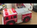 ( Christmas Special Fire Truck Toy Review Video) Play Studio Ladder Truck Toy Review.