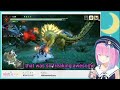 Himemori Luna Watched Valstrax Dive Bomb Zinogre Who Try To Kill Her | MH Rise  [Hololive]
