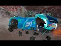 Big & Small:McQueen and Mater VS Cam-Spinner ZOMBIE slime apocalypse cars in BeamNG.drive