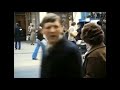 1977.Birmingham.England.Cityscape and People in the 1970s.Market. In front of the station.