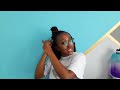 MINI TWIST OUT ON NATURAL TYPE 4 HAIR | Q&A #twistouts #type4hair