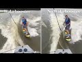 Yamaha 2020 AR190 Wakesurfing - Wakebooster vs No Wakebooster