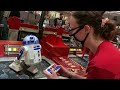 Building R2-D2 at Droid Depot in Galaxy's Edge | Disney Memories
