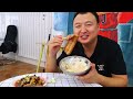 6kg of pork  A Qiang makes Inner Mongolia's characteristic ”steak meat”  and it is really enjoyable