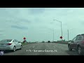 I-75 South - Bradenton to Fort Myers - Florida - 4K Highway Drive