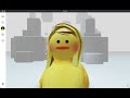 How to make a duck avatar on roblox