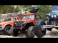 Chevy K30 O.R.D[Crossrc EMO XT4] trail at valley with friends