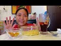 Lunch time Pancit canton with chicken nuggets | ASMR MUKBANG