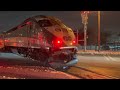 The 6 car trains of 2023..(Winter edition)