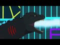 Legendary Godzilla VS Heisei Godzilla (STICK NODES BATTLE ANIMATION)