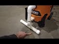 DIY Shop Vac Mod  -  Super Wide Walk-Behind Attachment