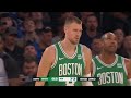 Kristaps Porziņģis Makes Celtics Franchise History In Debut At MSG!