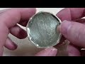 How to open up an old pocket watch case, screw on and snap on