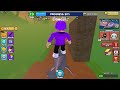 Pretending to be a NOOB in Roblox SKATEBOARD OBBY then using SHARKBOARD!