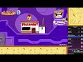 Pizza Tower Any% Speedrun - 1:10:59.590