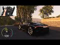 Bugatti La Voiture Noire | The Crew Motorfest | Steering Wheel Gameplay