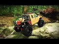Axial SCX6 Honcho with some RC4WD Huntsman 3.8 beadlocks and clipped Mudslingers tires!