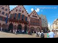 Frankfurt 2022, Germany Walking (Tour 4k Ultra HD 60 fps) - With Captions