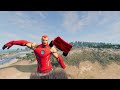 Epic Escape from Giant Ball Head Eater _ Ball Mutant Spider _ BeamNG.DriveCoffin Dance Song  COVER