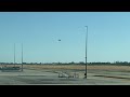 Qantas 737 Departs RW21 Perth Airport | Terminal 1 View