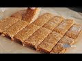 ONLY 3 Ingredients | NO BAKE Oatmeal Bars