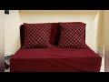 पुराने गद्दे से बनाएं नया सोफा 🤩 how to  reuse your old mattress? Handmade sofa with old mattress