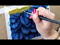 How to Paint PARROT Feathers EASILY