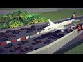Emergency Landing On The Road - Survival Scenarios Chances | Airplane Crash | Besiege