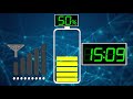 BCG 30 Minutes Countdown (Battery Life, Network Signal) - Remix Tetris NES Music A (3 Speed Levels)