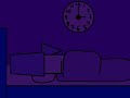 pen sleeping. (bfdi)