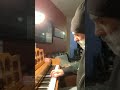 Improvisation on Piano. B-flat Major. with some school banter in the background