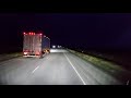 Trucking in Wyoming at Night with the Light..  R.I.P Bossman Trucker!