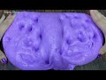GALAXY SLIME I Mixing random into GLITER PIPING BAGS Slime I Relax with videos✨