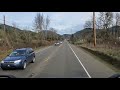 Trucking Highway 42 Coos Bay Oregon to Roseburg Oregon Southbound i-5..