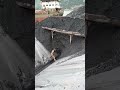 Barge Unloading 2900 Tons of Iron Ore - Vlog of My Daily Work on the Barge