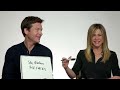 Jennifer Aniston and Jason Bateman Take The BuzzFeed BFF Test