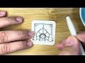 15 Minutes of Zen! Beginner Zentangle® method of drawing! PiB.