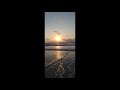 Sunrise on Jacksonville Beach (Jax Beach) as it happens