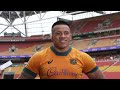 Allan Alaalatoa responds to Jean de Villiers criticism | Australia Press Conference