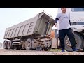 INDIAN FRIEND ELECTRICIAN CHICKING BATTERY TRAILER TRUCK/BUHAY OFW SAUDI ARABIA