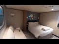 How does an officer cabin on board P&O cruises look?