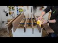 Building a Walnut Drawbore Mortised Dining Table